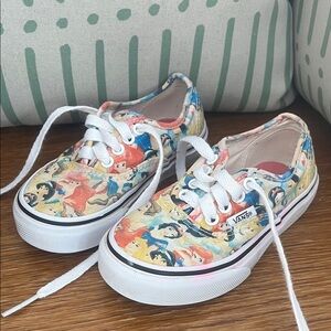 Limited Edition Authentic Princess Vans kids Sneakers
